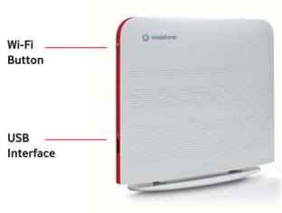 Vodafon HG 556a ADSL 2+Ethernet /USB Combo Router